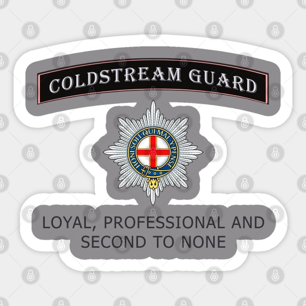 Coldstream guard 4 Sticker by Madi's shop